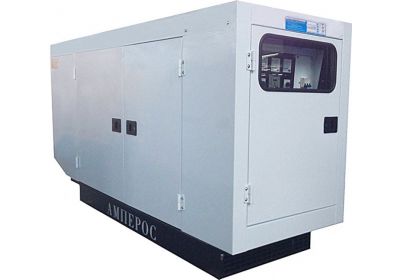 Дизельный генератор Амперос АД 60-Т400 в шумозащитном кожухе