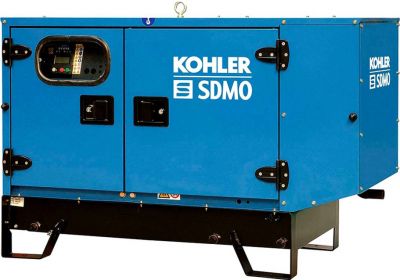 Дизельный генератор KOHLER-SDMO (Франция) Adriatic K6M с шумозащитным кожухом