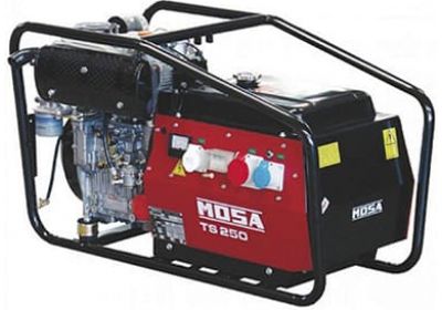 Сварочный дизельный генератор Mosa TS 250 KD/EL