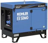 Дизельный генератор KOHLER-SDMO (Франция) DIESEL 6000 E AVR SILENCE в шумозащитном кожухе