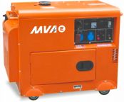 Дизельный генератор 3 кВт MVAE ДГ 3500К в кожухе