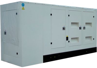 Дизельный генератор Амперос АД 300-Т400 в шумозащитном кожухе