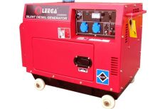 Дизельный генератор Амперос (Россия) LDG 6000S кожухе