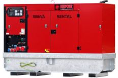 Генератор дизельный Europower EPSR 100 TDE арендное исполнение