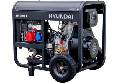 Дизельный генератор Hyundai DHY 8500LE-3