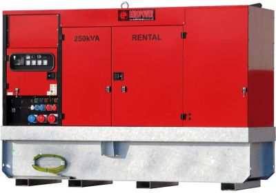 Генератор дизельный Europower EPSR 250 TDE арендное исполнение