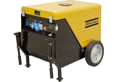 Дизельный генератор Atlas Copco QEP S10 на шасси