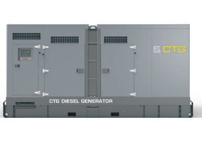 Дизель генератор CTG 250D в шумозащитном кожухе