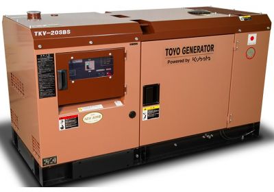 Дизельный генератор Toyo TKV-20SBS