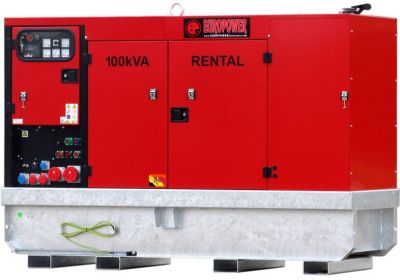 Генератор дизельный Europower EPSR 100 TDE арендное исполнение